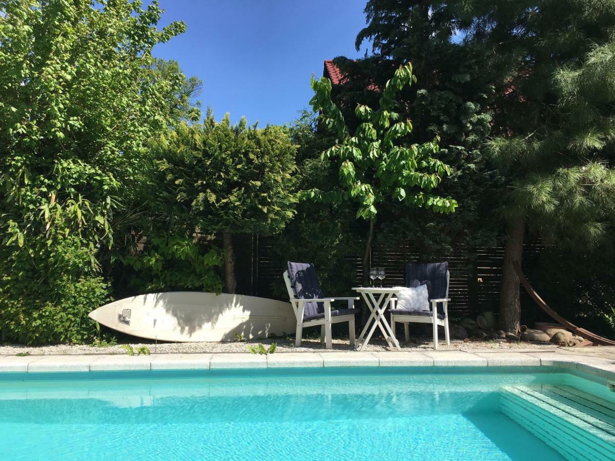 Apartment Tinyhouse Mit Pool, Outdoor Whirlpool Und Garten Petershagen-Eggersdorf Bagian luar foto